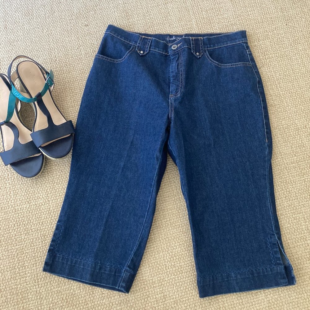 fresh produce Cropped  Blue Jean  Jorts  10